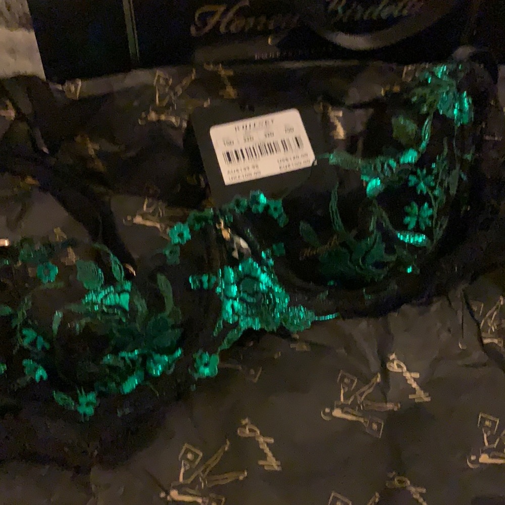 Honey Birdette Whitney 32D Green Bra